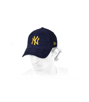 NY geel fluwelen pet geel Cord Pack 940 NY navy yellow